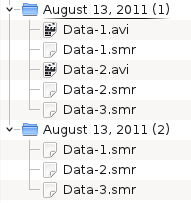 Initial file layout